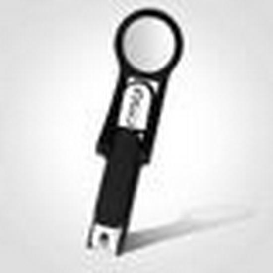 Nail Clippers with Magnifying Glass, Double Magnification, Sharp Stainless Steel Blade for Hard Nails, Includes Storage Box.