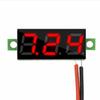 1Pc Detectors Test Tool 2 Wires LED Display Voltage Voltmeter 3-Digital Gauge Panel Meter Voltameter