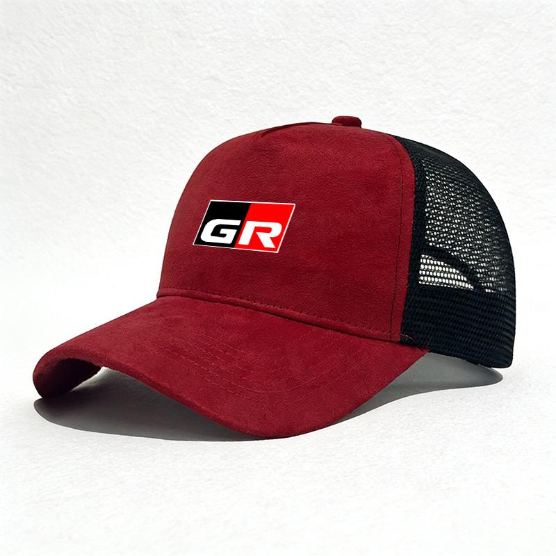 Fashion Car Emblem Prints Baseball Cap Racing Outdoor Sun Hat For Toyota GR 86 Supra Yaris RAV4 Prius Corolla C-HR Camry Auris