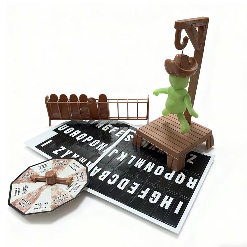 לוח משחק תלייה מגנטי תליין משחקי ניחוש מילים מסתוריים משחק משפחתי צעצוע אינטראקטיבי הורה-ילד משחקי מסיבה לבני נוער