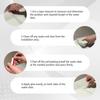 1 Pc 2m/78.74in Self-adhesive Flexible Waterproof Strip,  Can Cut Waterproof Baffle, Suitable for Bathroom, Kitchen Countertops