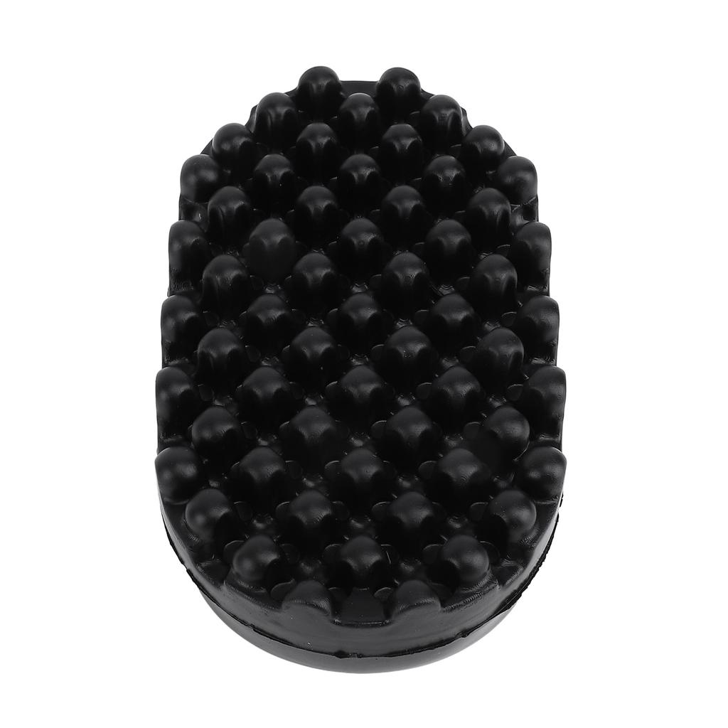 Rubber Curling Hair Brush Non Absorbent Twist Curl Comb Washable Curly Hair Styling Tool For Afro Hair Dense Tooth