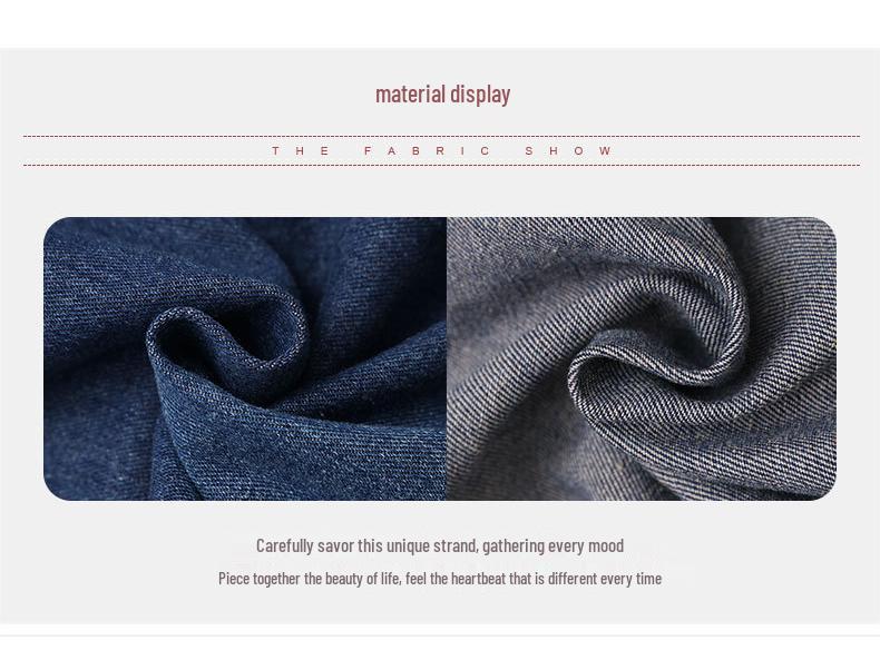 Mom's 2024 Autumn Chic: Denim Jacket & Two-Piece Set for Stylish Middle-Aged Women