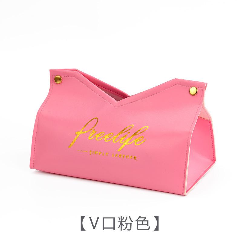 Simple Tissue Case Box Container Leather Retro Toilet Pumping Box Car Towel Napkin Papers Bag Holder Box Case Pouch Table Decor