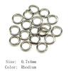 Father's Day Jewelry Materials Split Rings 5 Colors 9 Sizes Accessories Parts Women's Clothing Accessories For Women