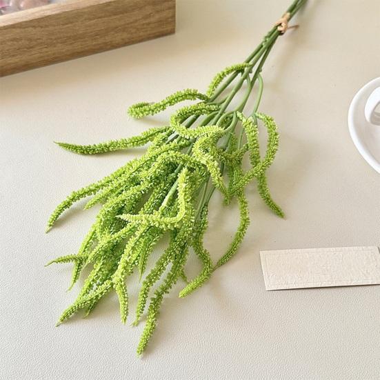 Simulation Rice Wheat Ears Fake Plants Artificial Grass Flower Arrangement Faux Greenery Branch