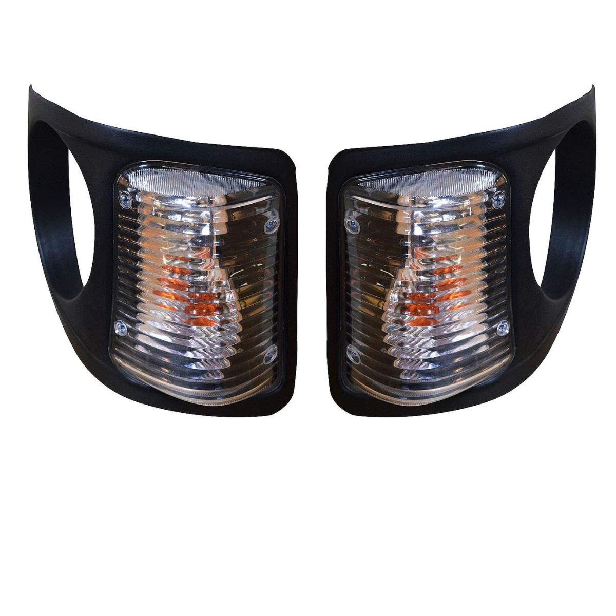 

Side Light Assembly Set with 12V Bulbs & Eye Covers | Suitable for Mahindra ALFA Load 0.4 & Passenger 0.4 | Set of 2 (LH+RH) чистий