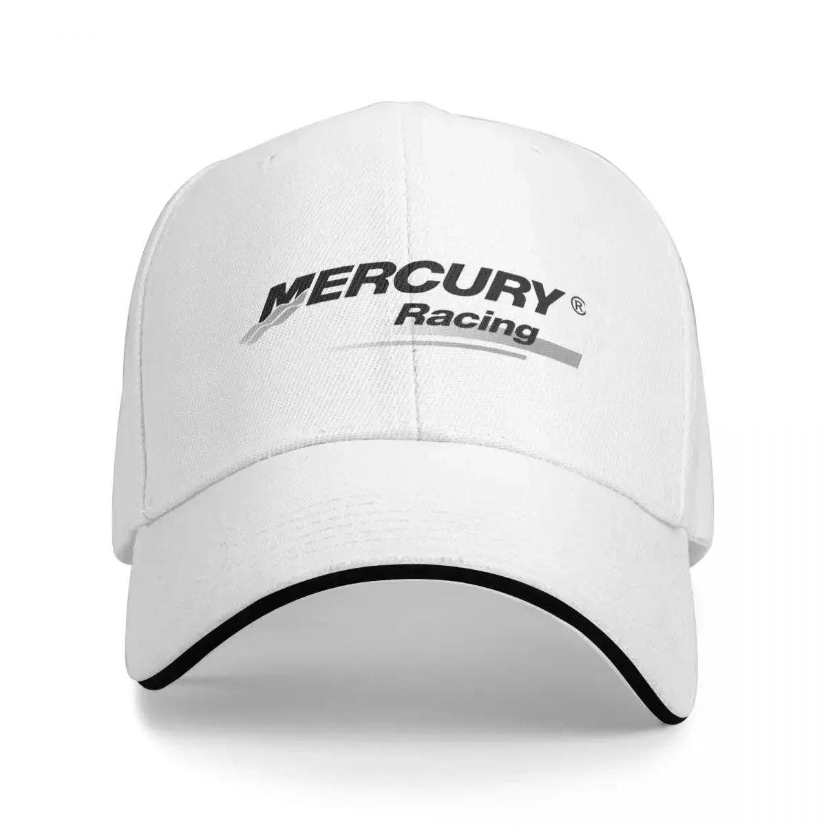 

2023 Нова Кепка з Логотипом Mercury Racing Аксесуари Чоловіки Жінки Тракер Кепка Вінтажна Сонцезахисна Кепка Регульована One Size