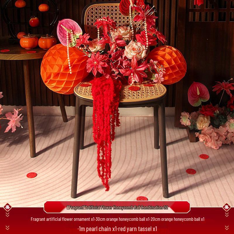 Wedding Floral Decorations: Bedside, Dining, and Desktop Arrangements for Festive Occasions and Engagements.