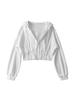 Women's Trendy European & American Double Zipper Hooded Sweatshirt - Solid Color, Loose Fit, High Waist Casual Jacket
