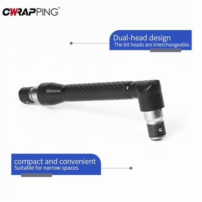 L-type Double Head Socket Wrench Dual-use Phillips Screwdriver Screwdriver Bits Hexagonal Interface for Home Car Accessories