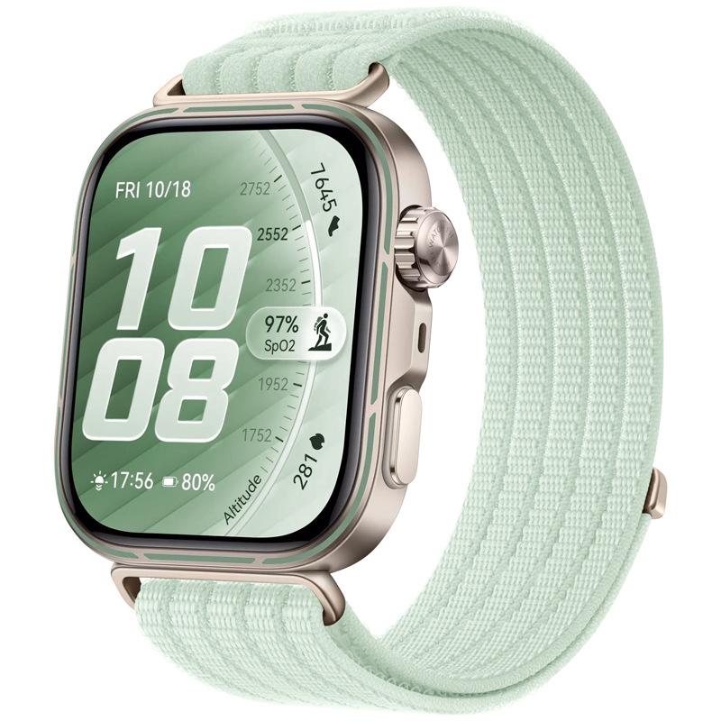 Pulseira de Laço Trançado de Nylon Para Huawei Watch Fit 5/Fit5 Pro Esportiva Confortável Respirável Pulseira de Pulso Para HUAWEI Fit 4Pro 4 3 Pulseira de Tecido