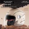 PERMANENT 3C Certified 3/4 Helmet for Electric/Motorcycles
