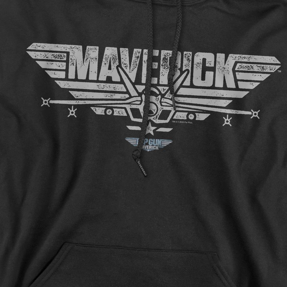 Top Gun: Maverick Mens Plane Logo Hoodie