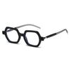 Vintage Polygon Optical Frames Men  Fashion Blue Light Blocking Glasses Women Trendy Luxury Brand Design Eyeglasses