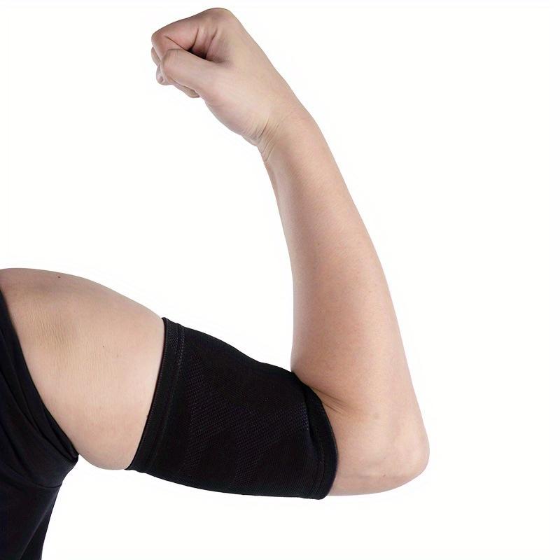 1PC Sports Elbow Pads Outdoor Riding Basketball Breathable Perspiration Pressurized Knitted Elbow Pads Warm Arm Guards