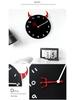 Wozoom Cartoon Silent Wall Clock - Creative, Cute Art for Bedroom Decor