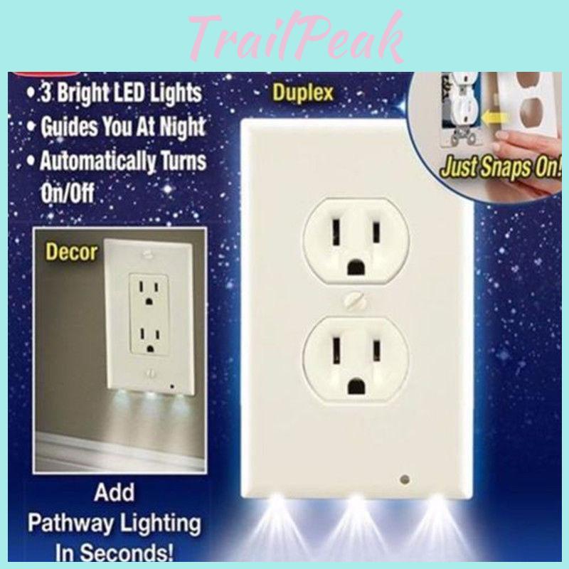 Plug Light Night Inductive Switch Modern Minimalist Design Bedroom Decor Supplie