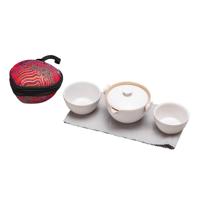 Wishful Chinese Hand-painted Ceramic Tea Set