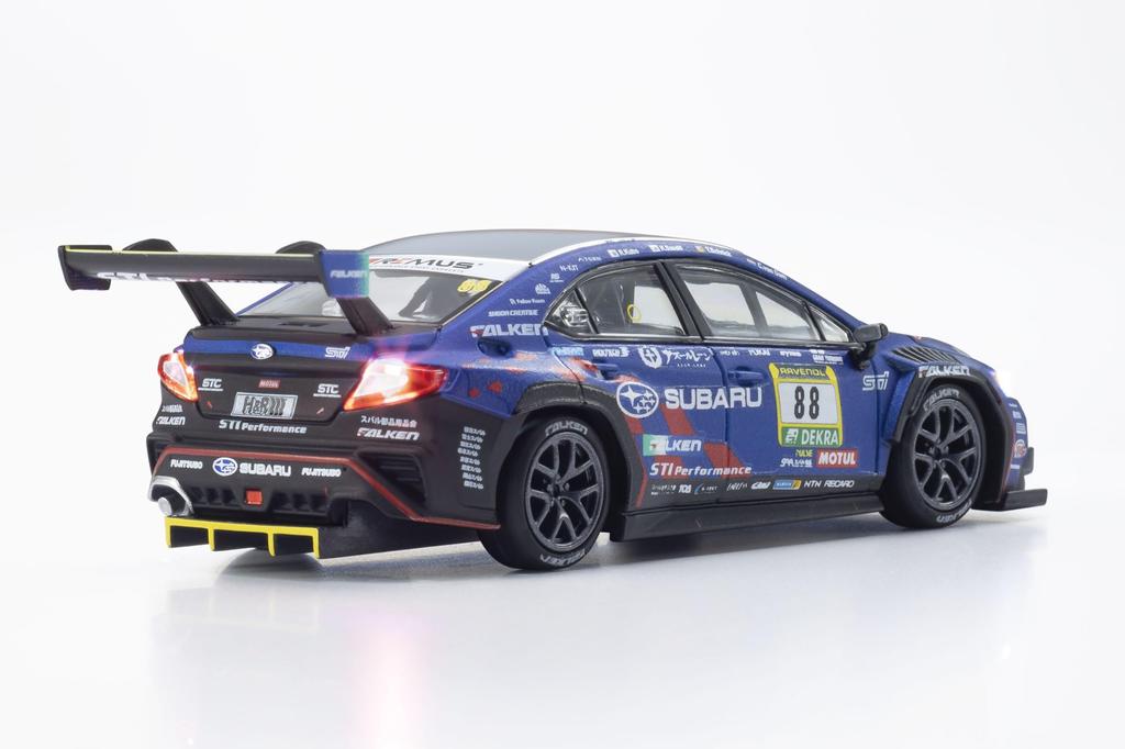 Kyosho KYOSHO MINI CAR BOOK SUBARU WRX NBR CHALLENGE 2024 K07129N24 & No.24
