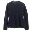 45R 45rpm wool Long sleeve cardigan 2 Navy Women Used