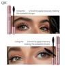 QIC Mascara Waterproof, Sweatproof, Thick, Slender and Non-smudging Double Effect 2 in 1 Mascara