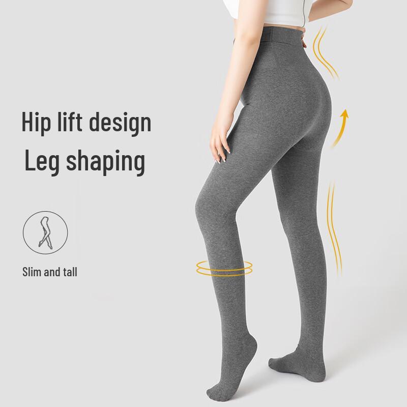 Xueqiman Plus Size Slimming Opaque Pantyhose