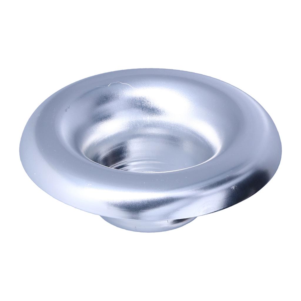 73mm2.9in Car Short Ram Cold Air Intake Turbo Horn Aluminum Velocity Stack AdapterSilver