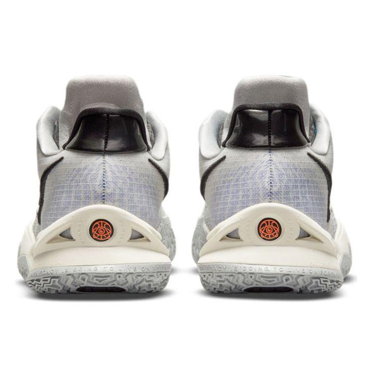 Nike Kyrie Low 4 EP Šedá mlha Safírová Unisex Tenisky Totální-oranžová Černá CZ0105-004