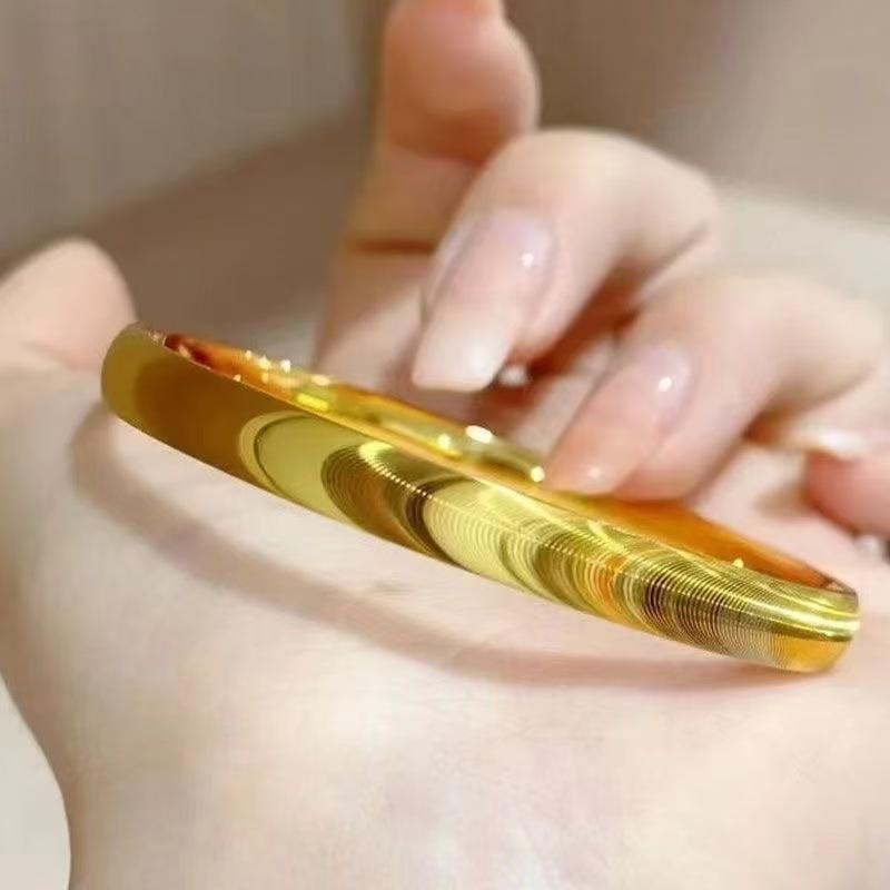 Gold-Plated Women's Cat's Eye Bracelet - Luxury, Long-Lasting Bangle with High-End Feel