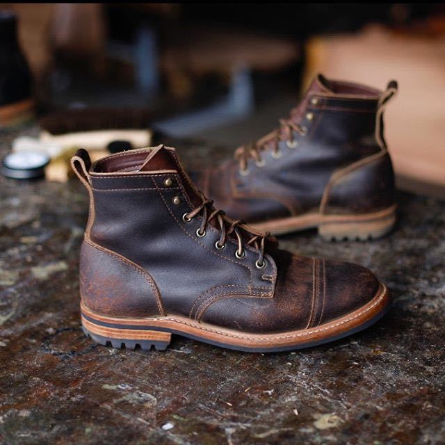 Scarpe Casual da Uomo Retro Tacco Basso Tacco Quadrato Punta Quadrata Cinturino Sottile Stivaletti Corti Versatili Stivali Martin Scarpe da Uomo