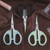 Stainless Steel Student & Office Scissors - Plastic Handle, Small Handheld for Home and Crafts