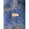 Used Ray BEAMS Fur Knit Hat Blue/gray
