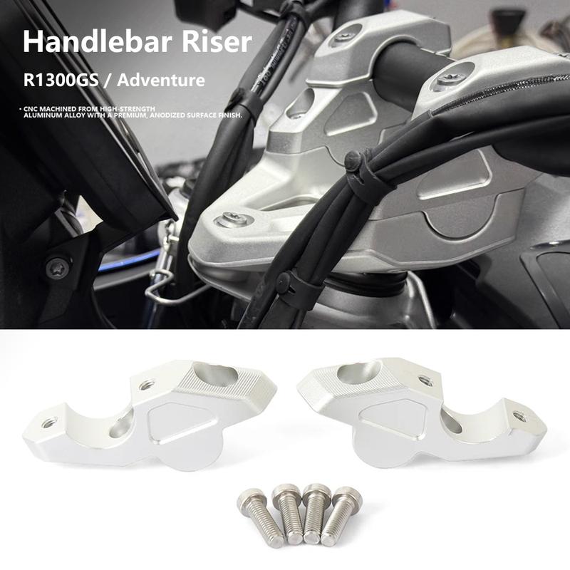For BMW R 1300 GS R1300gs Motorcycle Handlebar Riser Bar Mount Handle Clamp Kit R1300GSA R1300GS Adventure 2023-2025