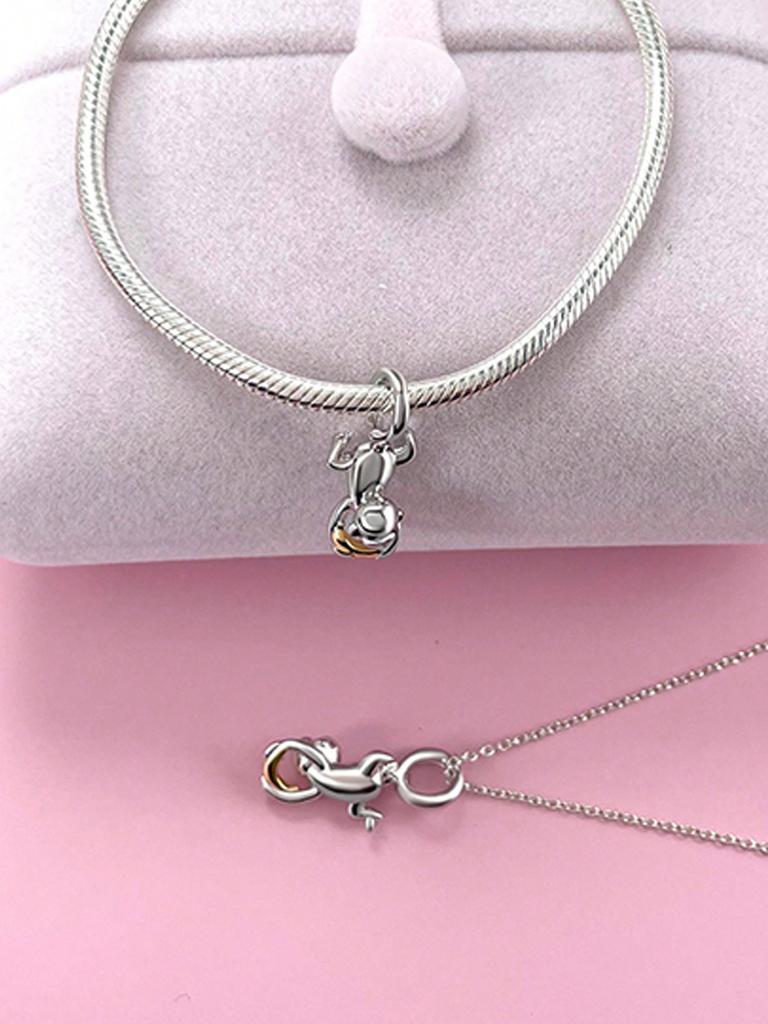 Charms Plata Cute Lion Sloth Penguin Beads Copper Plated Fit Charms Copperoriginal Bracelet For Jewelry Making Diy Charm