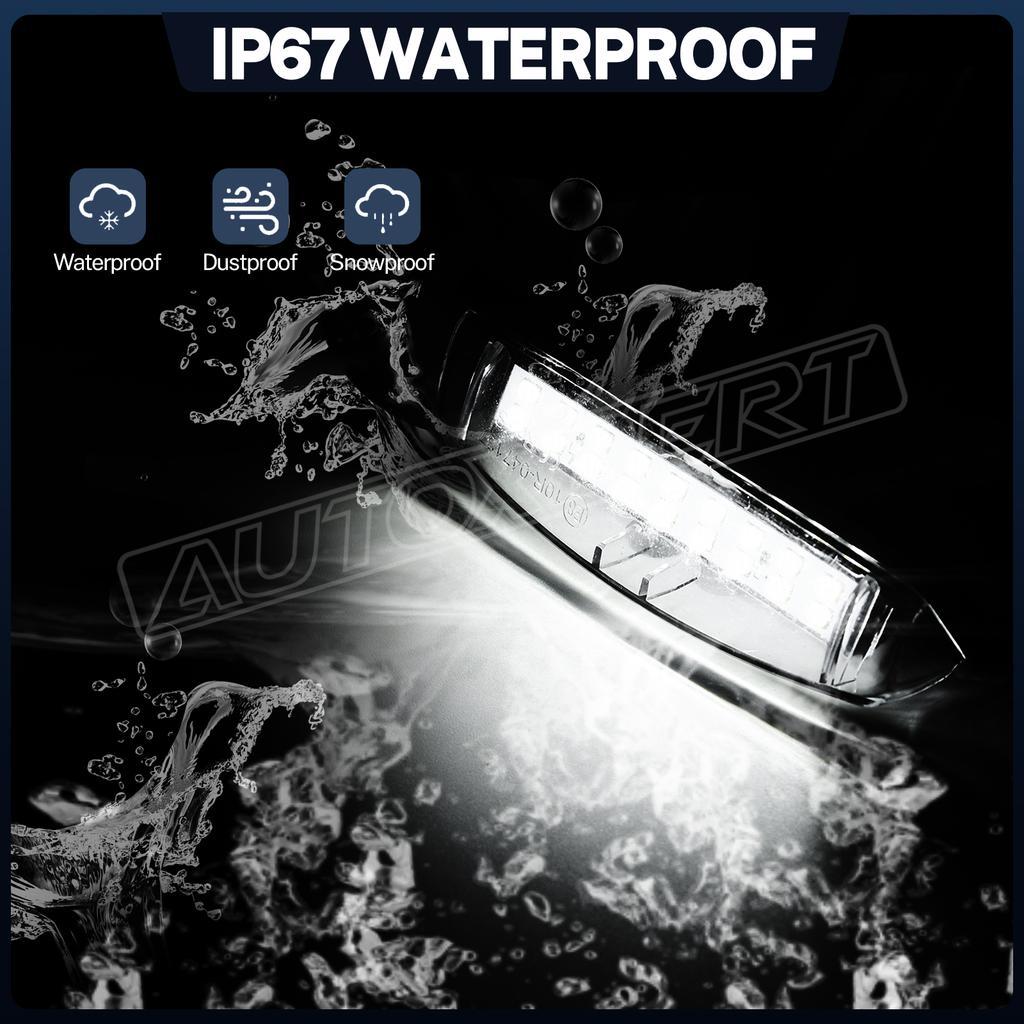 Canbus 12V 18LED Car LED License Number Plate Light Lamp For  Toyota Camry Prius Lexus LS200 GS300 White 6500k Lexus Accessories