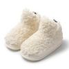 Fashion 2025 Winter Cotton Slippers Women Men Indoor Warm Shoes Soft Faux Fur Thick Sole Lovers Home Street Boots Girls Fluffy Footwear