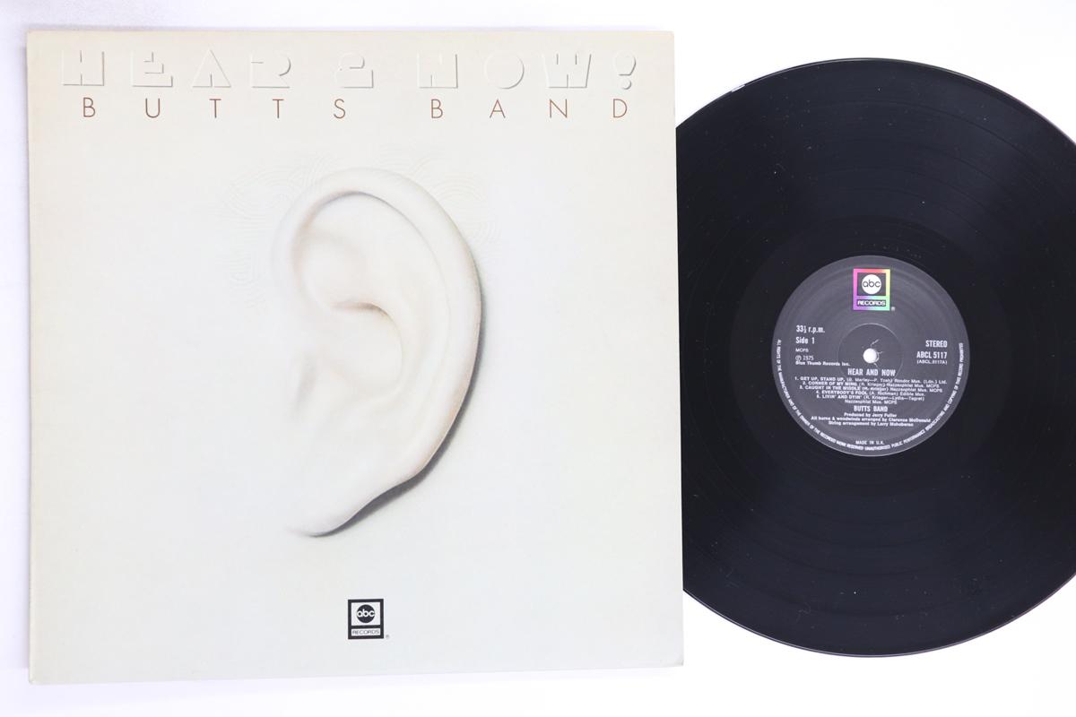 

LP Record BUTTS BAND - Hear And Now ABCL5117 ABC 1975 UK Rock Used