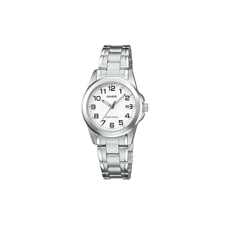 CASIO Women s Standard Series White Watch LTP-1215A-7B2 LTP-1215A-7B2 Silver Watch Case