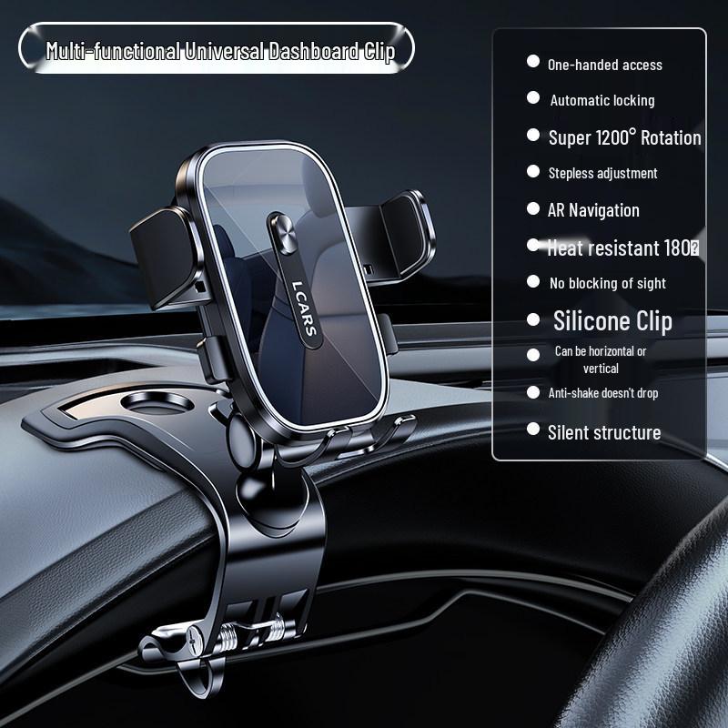 2025 Car Dashboard Phone Mount Clip for Navigation