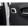 For Jeep Compass 17-2021 Matte Silver Rear Inner Door Speaker Sound Cover Trim