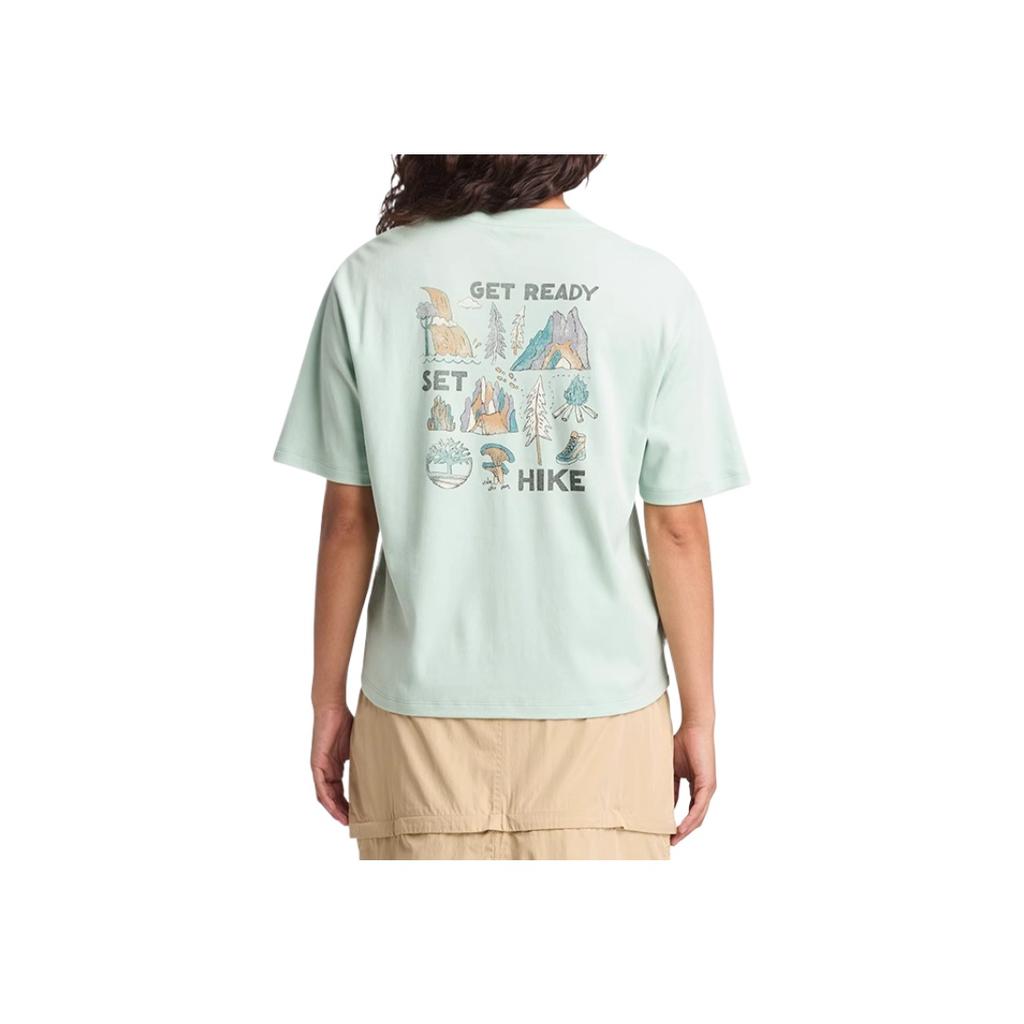 Timberland Fashion Versatile Simple Short Sleeve Drop Shoulder T-Shirt Women tops A67ZFENE