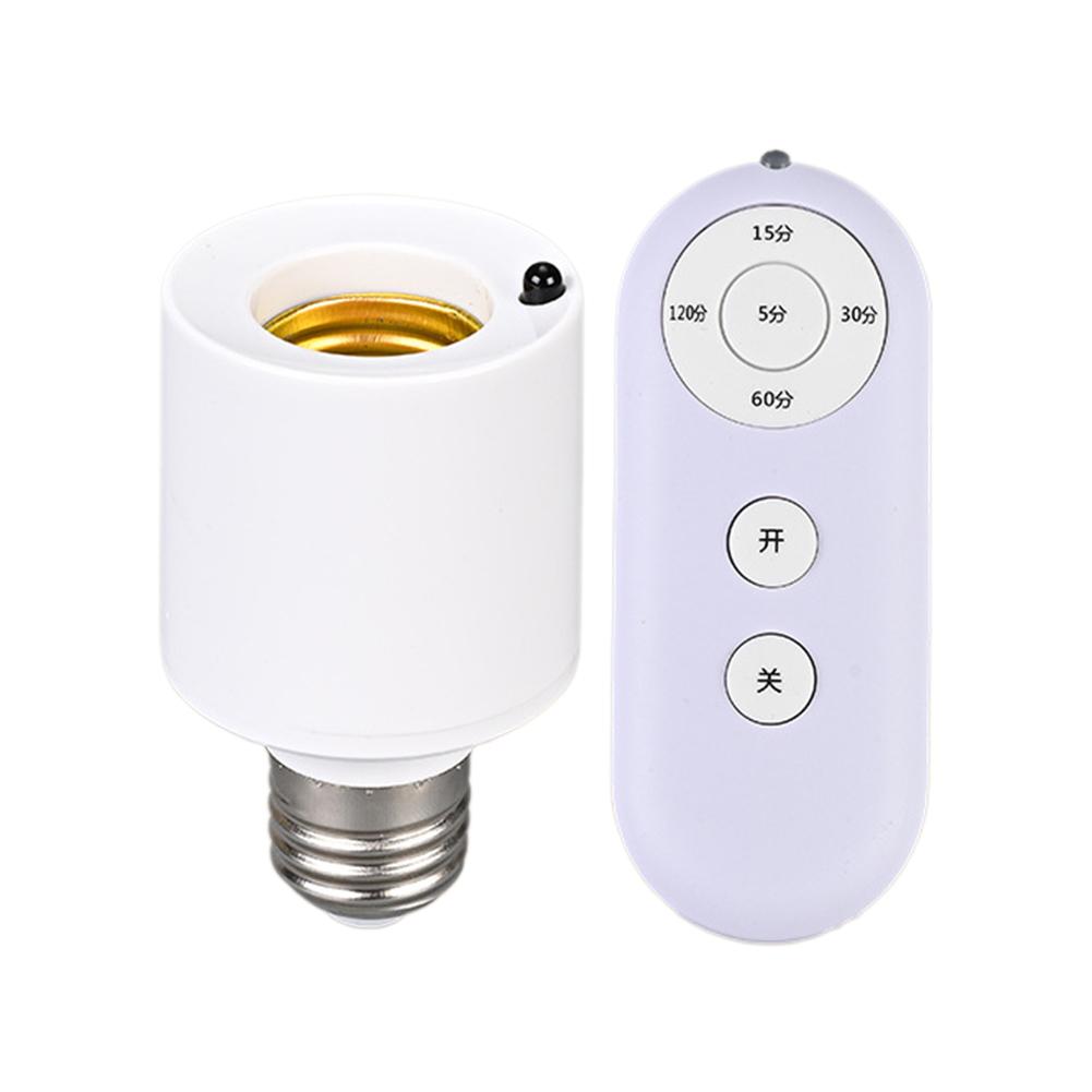 E27 Radar PIR Human Induction Motion Sensor 360 Degrees LED Night Lamp Socket Base AC 85-220V Delay Time Adjustable Switch