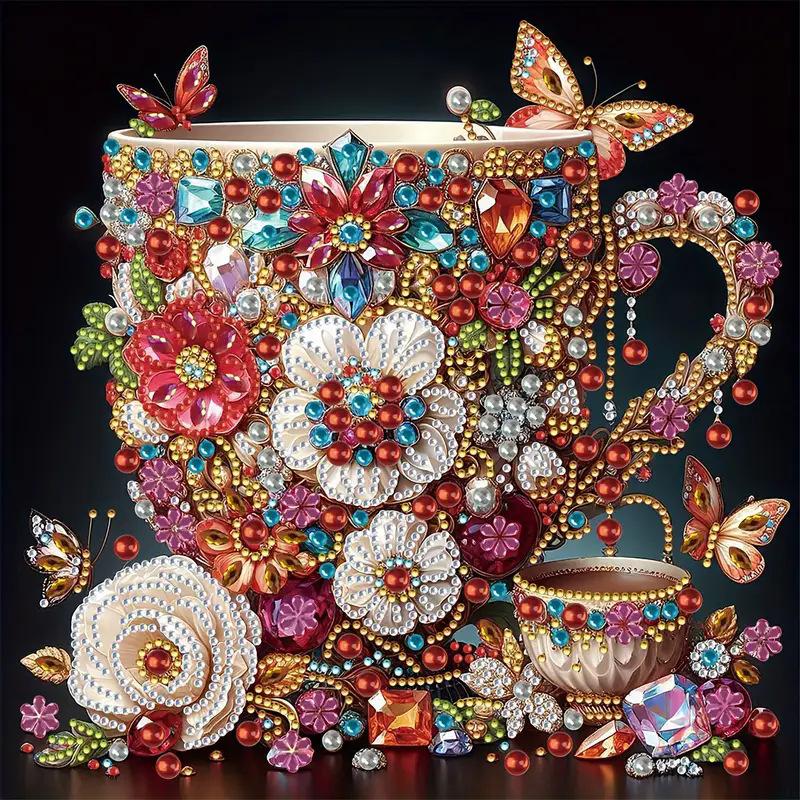Diamond Painting, Special-Shaped Diamond Painting, Handmade Sticker Material Package 30 * 30 Diamond Sticker Diy Decorative Painting Cross-Border