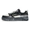 Anta Lifestyle Series Casual Trendy Slip-Resistant Lightweight Low-Top Skate Shoes Women sneaker Black White 122148066-4