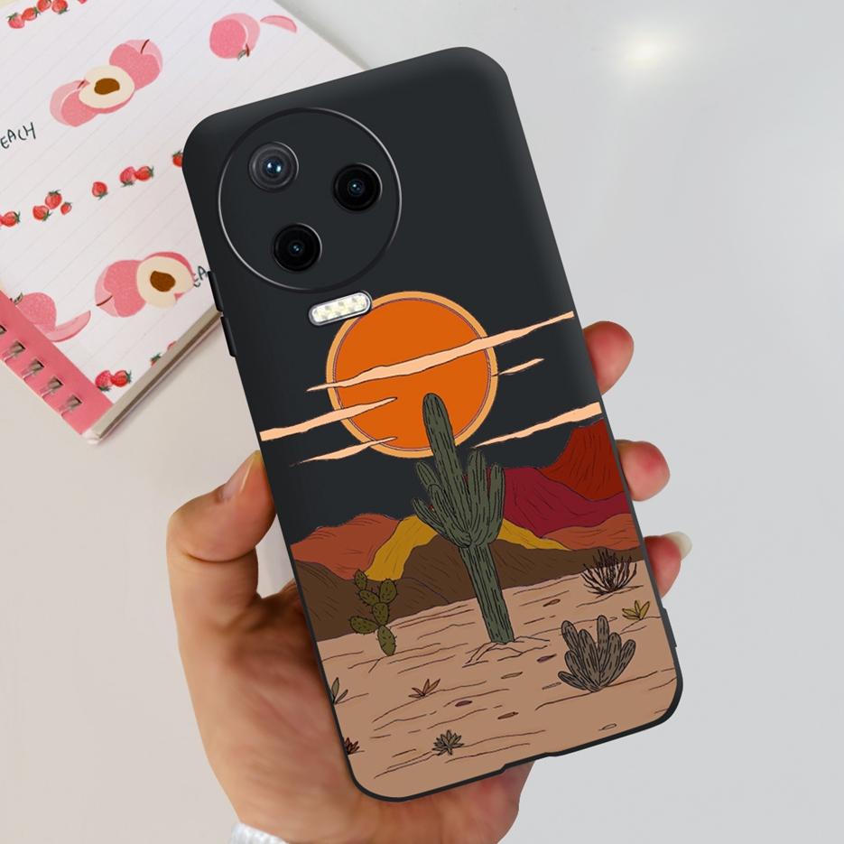 For Infinix Note 12 2023 Case X676C Cute Fashion Painted Cover Soft Silicone Phone Cases For Infinix Note 12 Pro 4G X676B Bumper