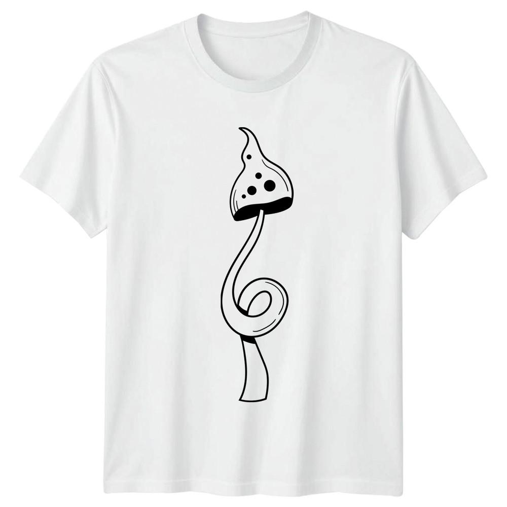 Whimsical Mushroom Fungi Art Nature TShirt Gift For Him And Her S