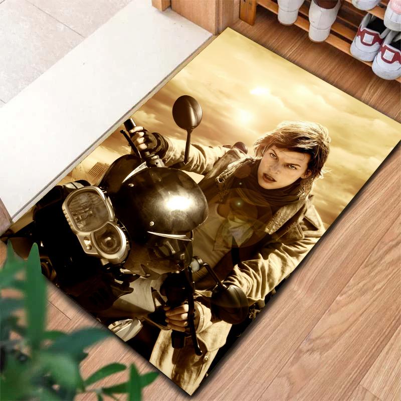 Resident Evil Carpet Rug for Living Room Bedroom Home Sofa Decoration,Kids play Nonslip Floor Mat
