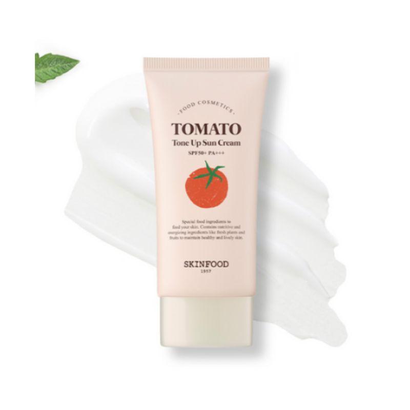 SKINFOOD Tomato Tone-Up Sun Cream SPF50+ PA+++ Brightening UV Protection 50ml