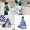 Stylish 2022 Kids Chest Bag For Boys With Trendy Checkerboard And Smile Design In Versatile Colors